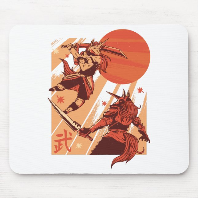 Unicorns Warriors Mousepad (Vorne)