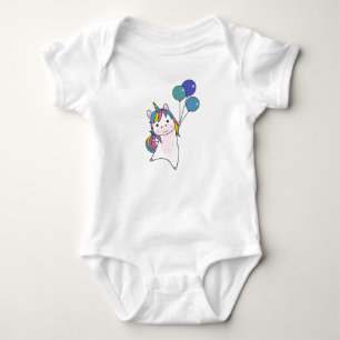 Unicoron Balloons Niedliche Tiere für Kinder Baby Strampler