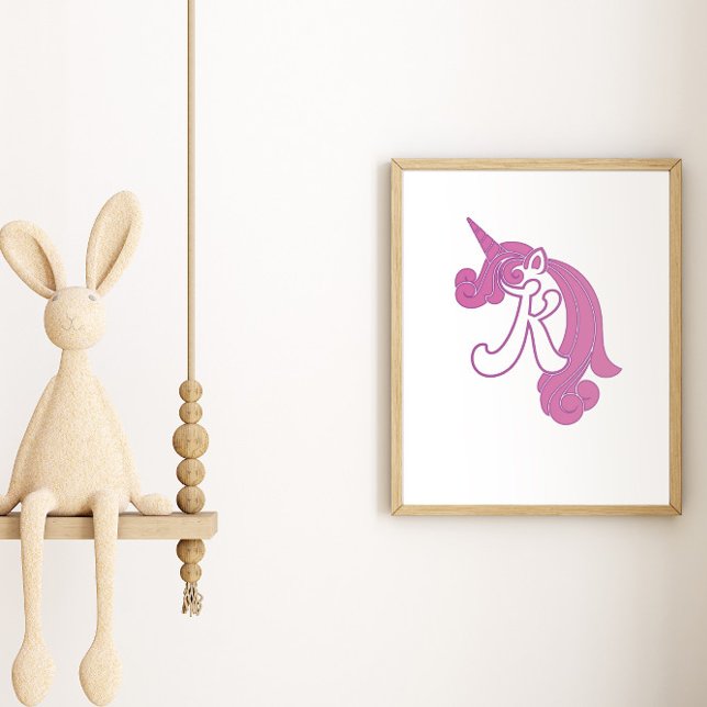 Unicoron Monogram K Poster (Von Creator hochgeladen)