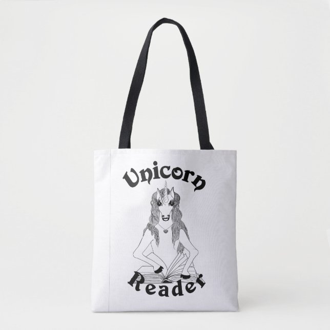 Unicoron Reader - Tote Bag, Mittel (Vorderseite)