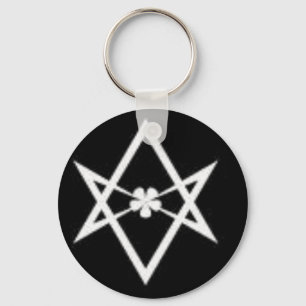 unicursal Hexagram Schlüsselanhänger