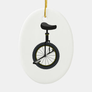 Unicycle Keramikornament