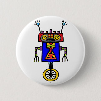 Unicycle-Roboter Button