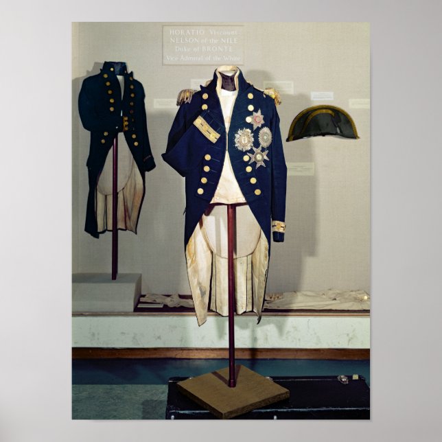 Uniform Royal Naval getragen Poster (Vorne)