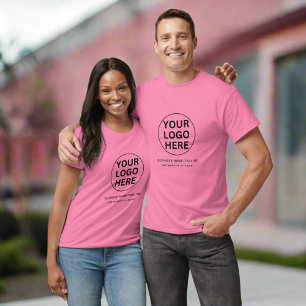 Uniform Unisex Business Logo für Mitarbeiter T-Shirt