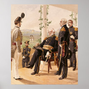 Uniformen der amerikanischen Armee Poster