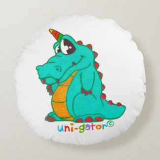 UniGator-Pillow Rundes Kissen