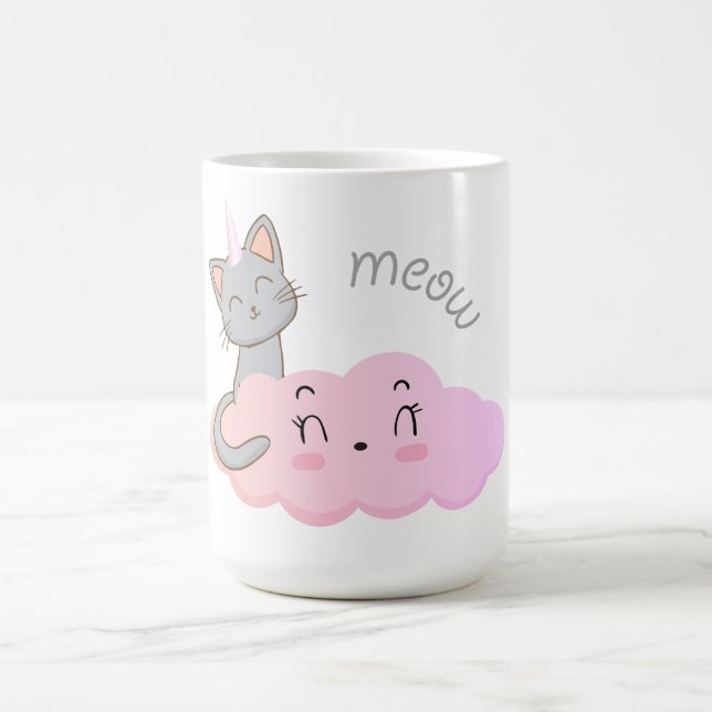Unikat-Cloud-Tasse Kaffeetasse (Mittel)