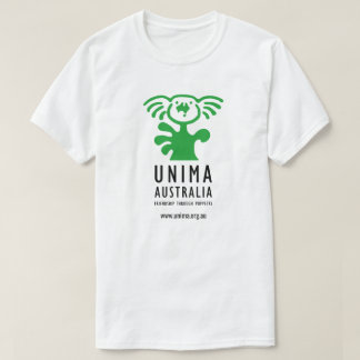 UNIMA Australien der T - Shirt-Weiß Männer T-Shirt