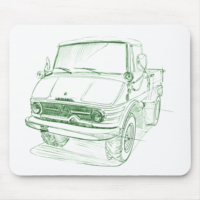 Unimog 421 mousepad (Vorne)