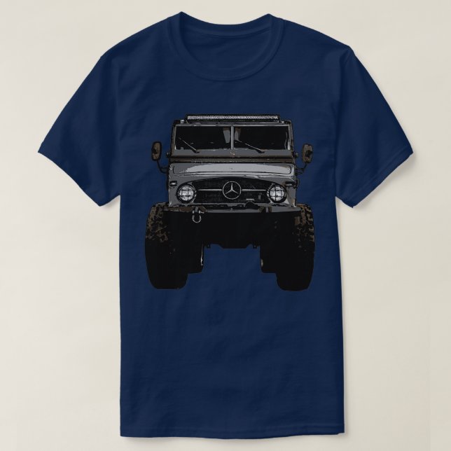 UNIMOG Retrograu T-Shirt (Design vorne)