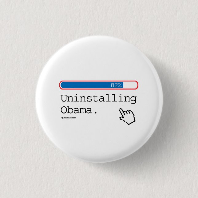 UNINSTALLIEREN VON OBAMA BUTTON (Vorderseite)