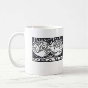 Union Central Pacific Vintage Eisenbahn-Logo-Tasse Kaffeetasse