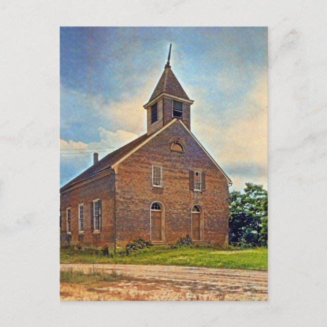 Union Church, Falmouth, Virginia Postkarte (Vorderseite)