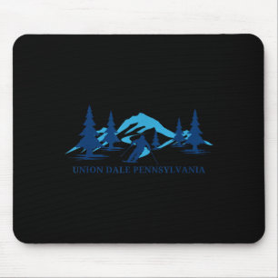 Union dale Pennsylvania Skigebiet Skifahren Skifah Mousepad