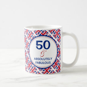 UNION JACK 50 & Absolut fabelhaft GROSSBRITANNIEN Kaffeetasse