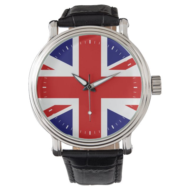 Union Jack Armbanduhr (Vorderseite)