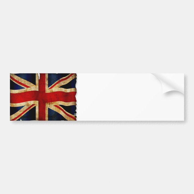 Union Jack Autoaufkleber (Vorne)