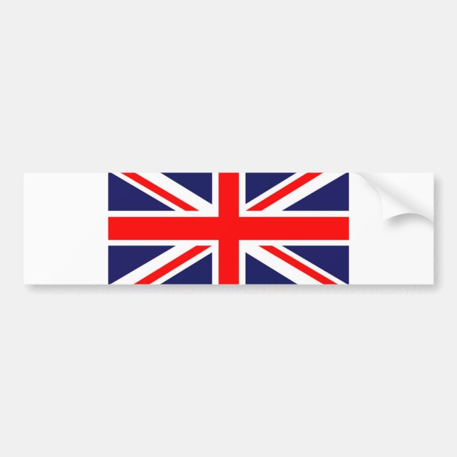 Union Jack Autoaufkleber (Vorne)