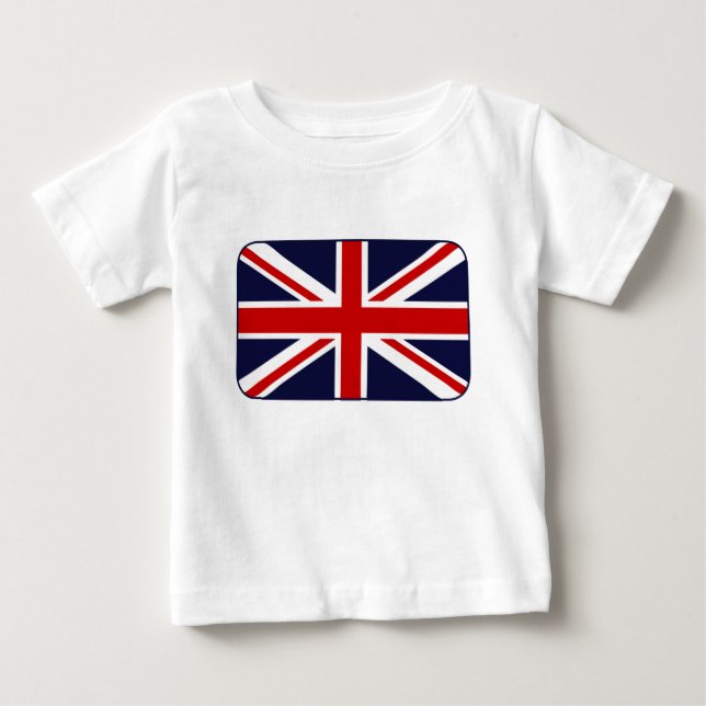 Union Jack Baby T-shirt (Vorderseite)