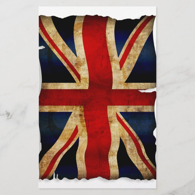 Union Jack Briefpapier (Vorderseite)