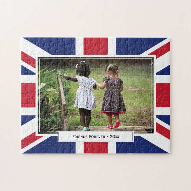UNION JACK | Britische Flagge | FOTO Puzzle (Horizontal)