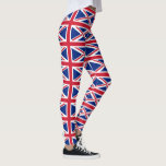 Union Jack/Britische Flagge Leggings<br><div class="desc">Leggings mit der Flagge des Vereinigten Königreichs Großbritannien und Nordirland (Union Jack)</div>