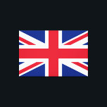 Union Jack ~ Britische Flagge Leinwanddruck<br><div class="desc">Flagge des Vereinigten Königreichs Großbritannien und Nordirland. Ein Symbol für Großbritannien und das frühere Reich.</div>
