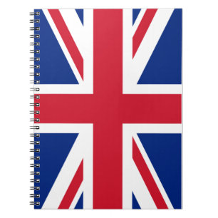 Union Jack ~ Britische Flagge Notizblock