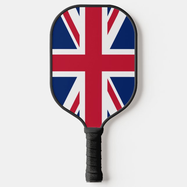 Union Jack British Britain Flag England History Pickleball Schläger (Vorderseite)