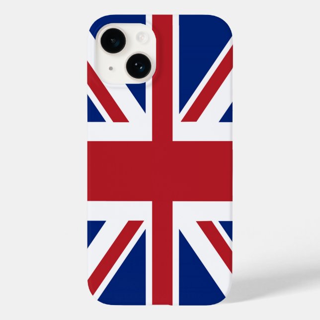 Union Jack British Flag Case-Mate iPhone Hülle (Rückseite)