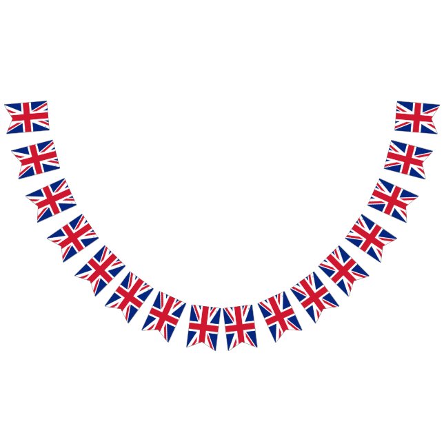 Union Jack bunting Wimpelkette (Alle)