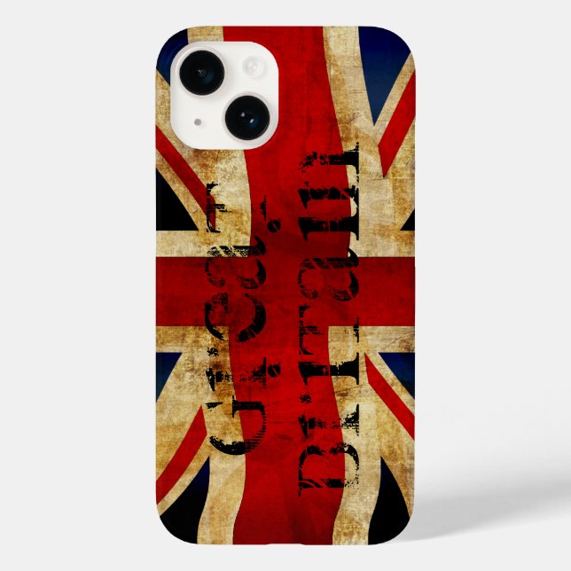 Union Jack Case-Mate iPhone Hülle (Rückseite)
