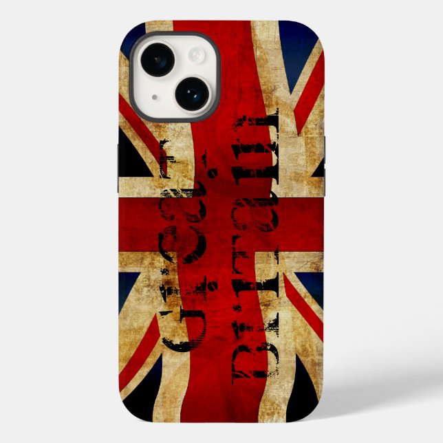 Union Jack Case-Mate iPhone Hülle (Rückseite)