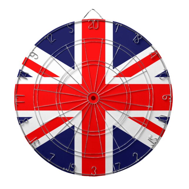 Union Jack Dart Board Dartscheibe (vorne)