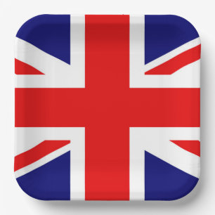 UNION JACK - DIE BRITISCHE FLAGGE      PAPPTELLER