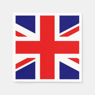 UNION JACK - DIE BRITISCHE FLAGGE      SERVIETTE
