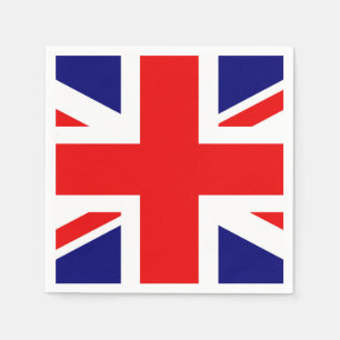 UNION JACK - DIE BRITISCHE FLAGGE      SERVIETTE