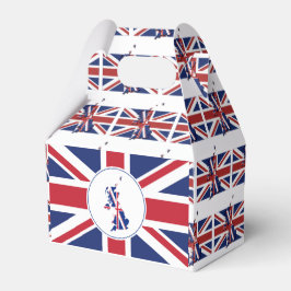 UNION JACK FLAG | British Map | Patriotisch Geschenkschachtel