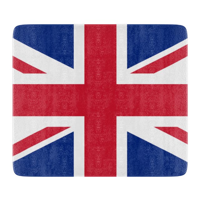 Union Jack Flag cbcc Schneidebrett (Vorderseite)