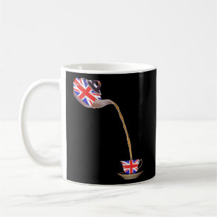 Union Jack Flag des Vereinigten Königreichs Teapot Kaffeetasse