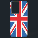 Union Jack/Flag Design Samsung Galaxy Hülle<br><div class="desc">Union Flag (also known as the Union Jack),  British flag in red,  white and blue.</div>