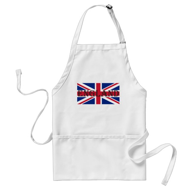 Union Jack Flag England aprcn Schürze (Vorne)
