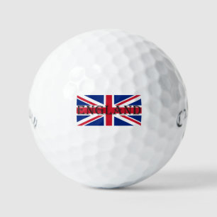Union Jack Flag England cgbt Golfball