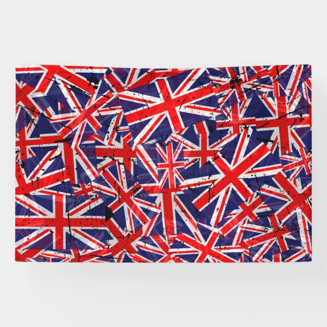 Union Jack Flag | Flagge des Vereinigten Königreic Banner (Horizontal)