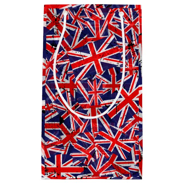 Union Jack Flag | Flagge des Vereinigten Königreic Kleine Geschenktüte (Vorderseite)