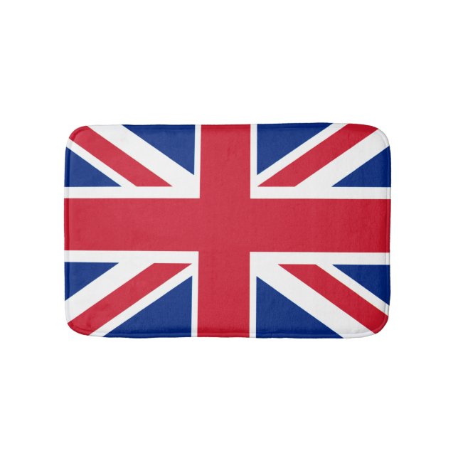 Union Jack Flag Großbritannien Badematte (Vorderseite)