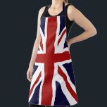 Union Jack Flag Großbritannien Schürze<br><div class="desc">Ein patriotisches rot,  weiß und blau UniJack British FLAG Design . Flagge des Vereinigten Königreichs Großbritannien</div>