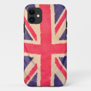 UNION JACK FLAG grunge Case-Mate iPhone Hülle