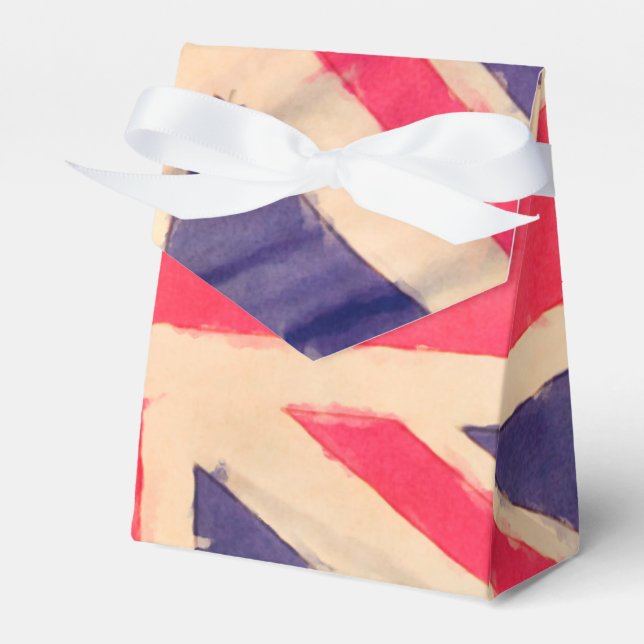 UNION JACK FLAG grunge Geschenkschachtel (Vorderseite)